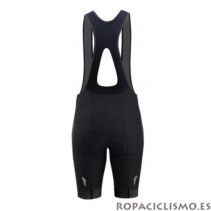 2020 Maillot One Way Tirantes Mangas Cortas Negro Amarillo
